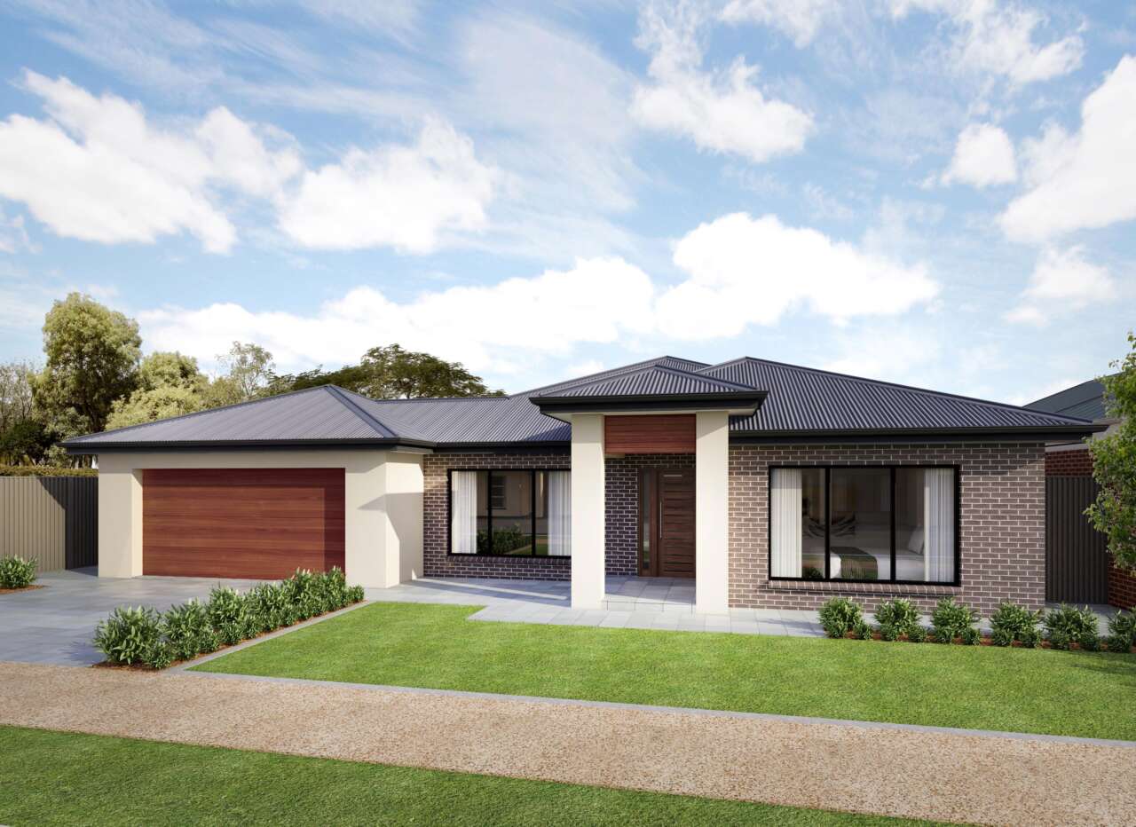 Brookside facade by Fairmont Homes