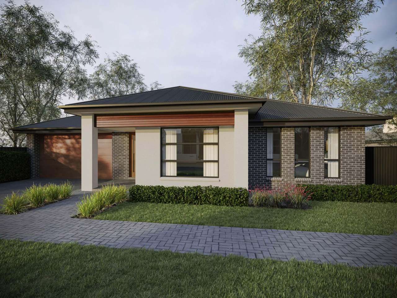 Canterbury facade by Fairmont Homes