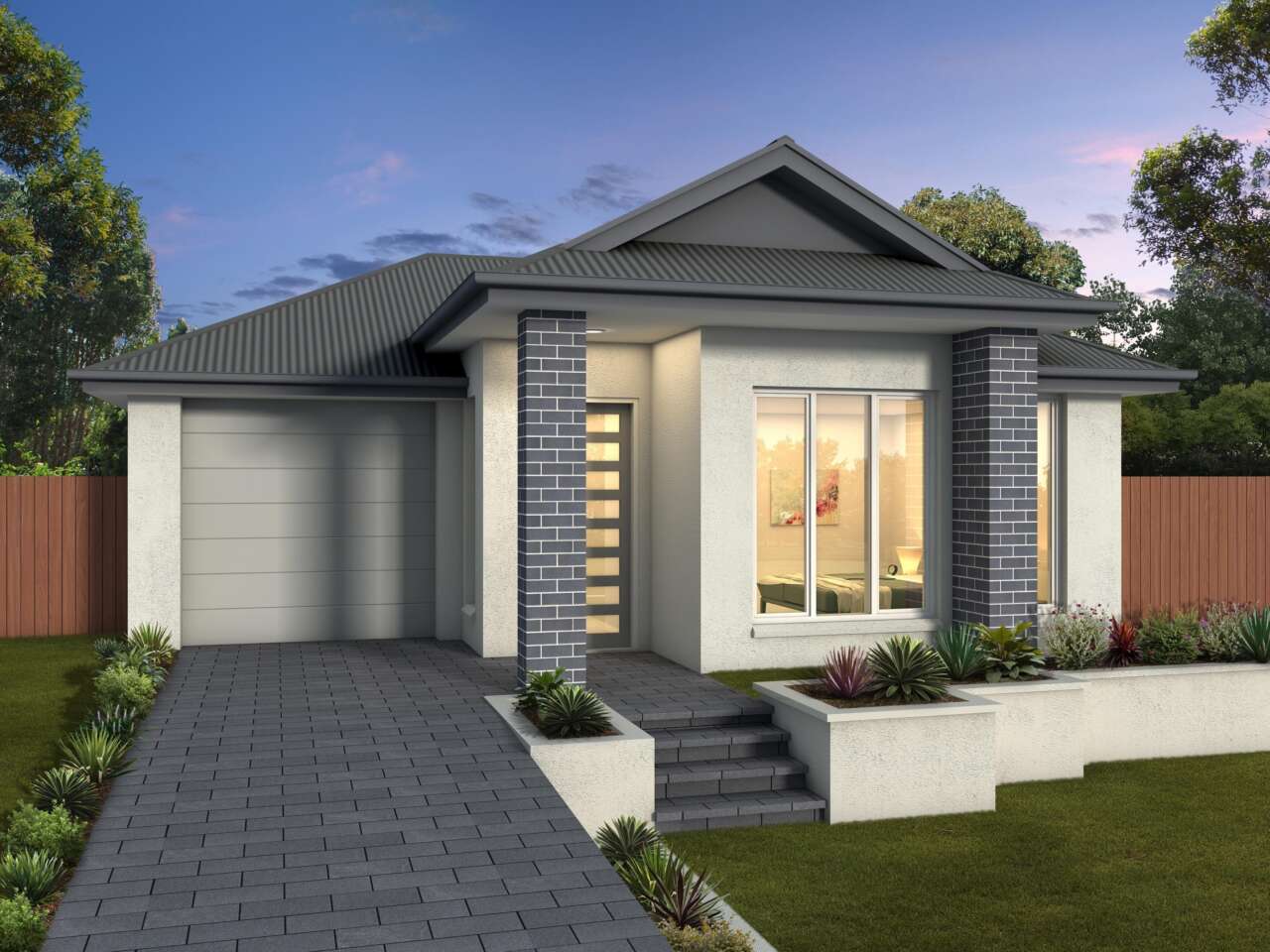 Kenzi facade by Fairmont Homes