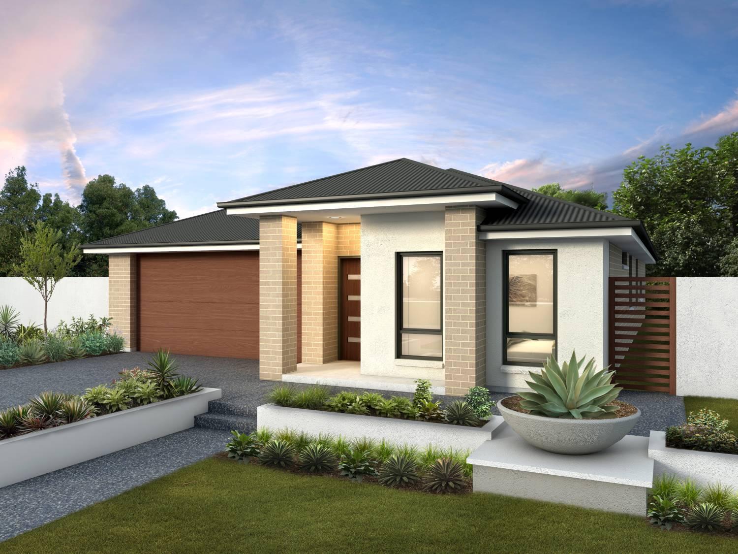Langston facade by Fairmont Homes