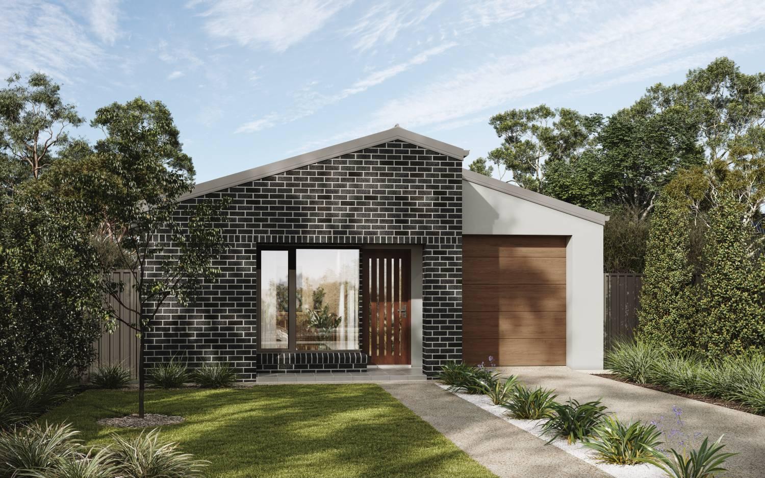 Serafina facade by Fairmont Homes