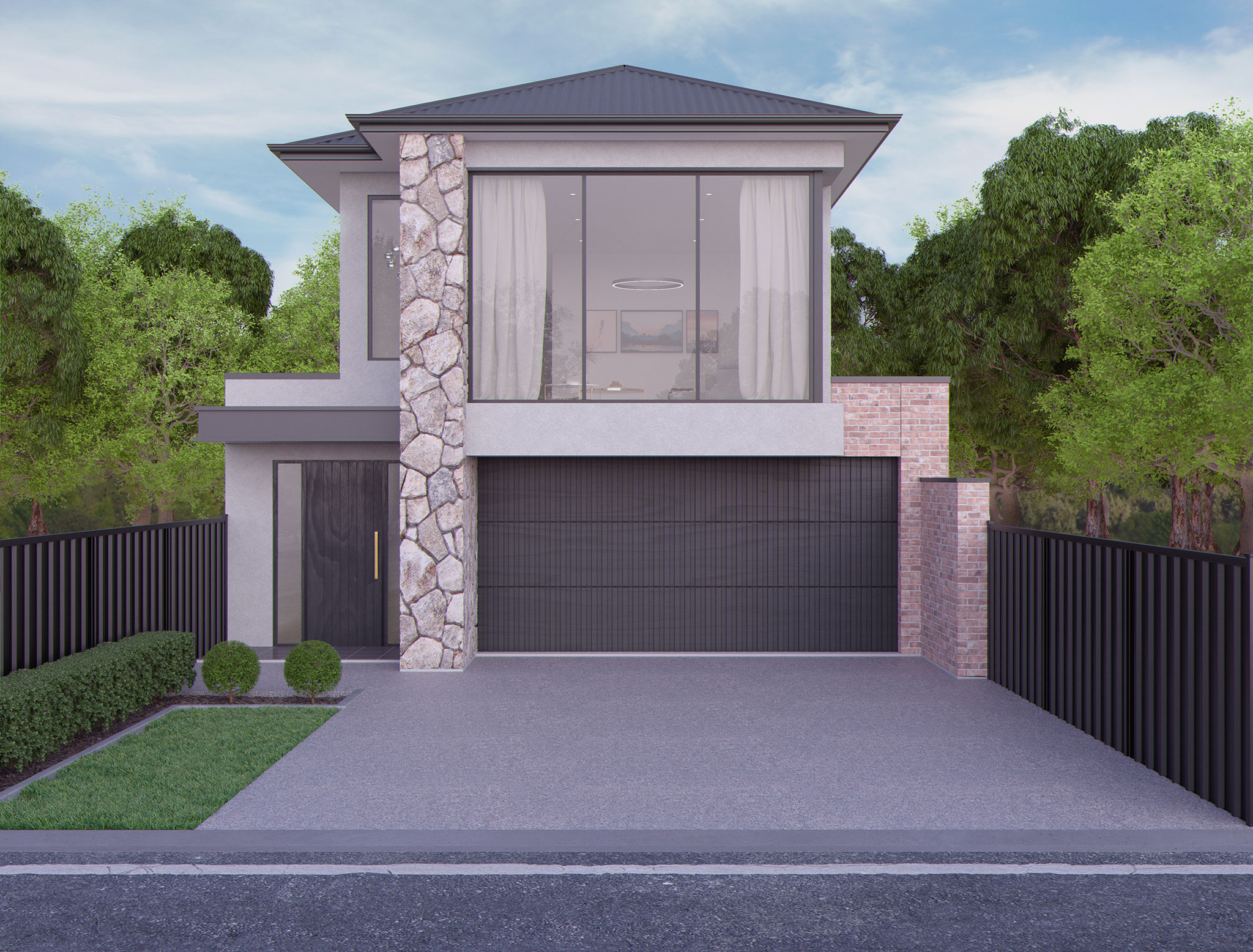 Broadway 242 facade by Rossdale