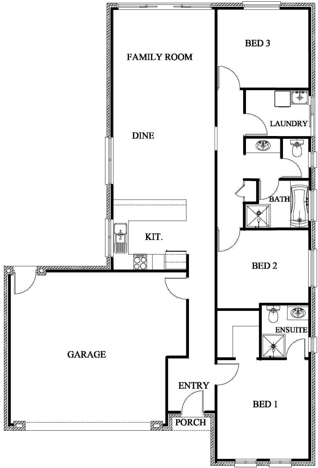 Floor plan - Alete Homes St Vincent MK 2
