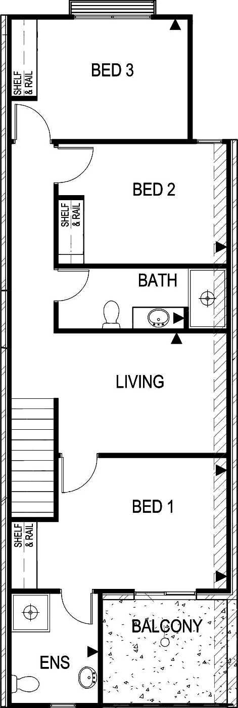 Terrace floor plan