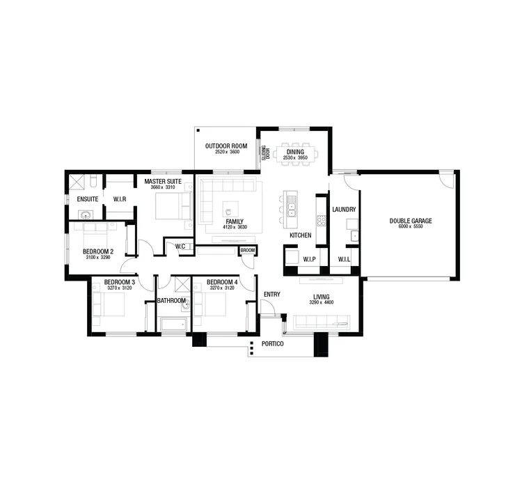 Floor plan - Australian Building Co SA Nullarbor 25