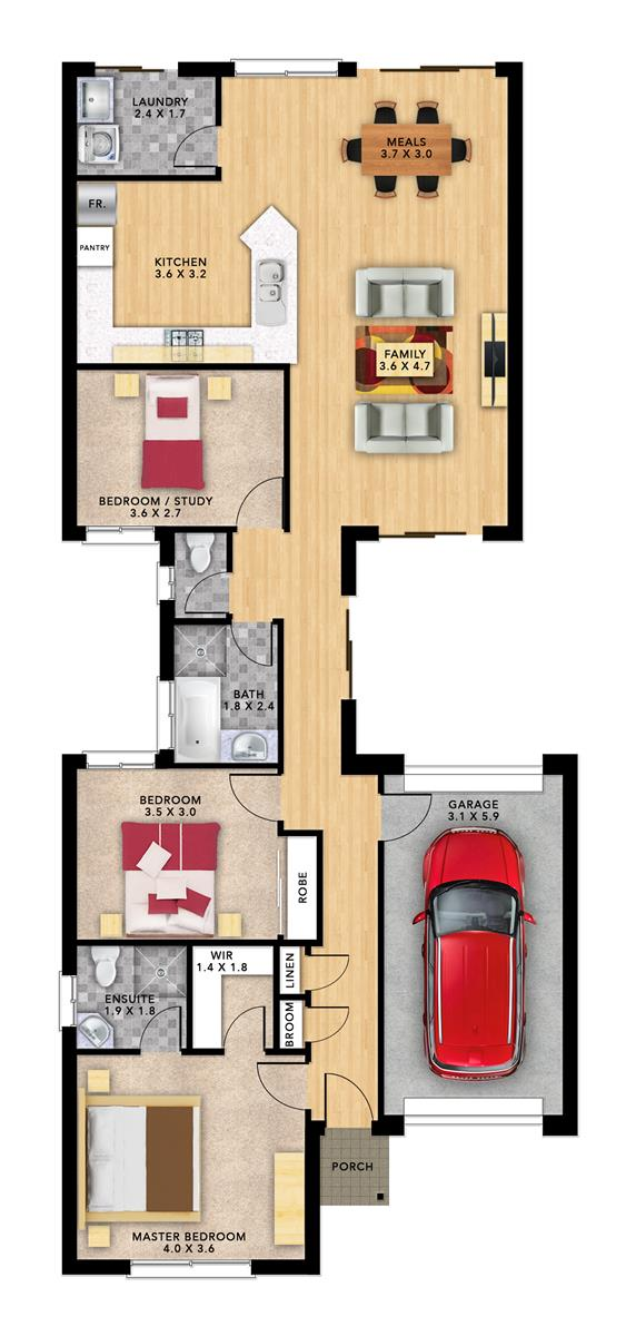 Agnes 3 (127) floor plan