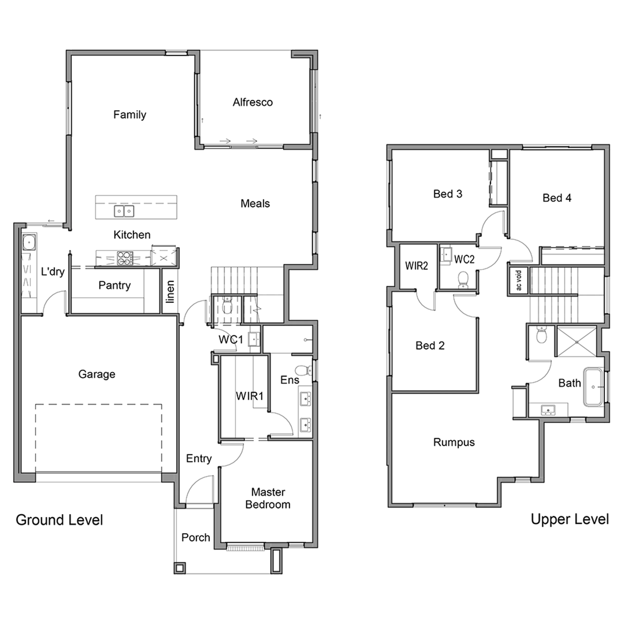 Aria 4 (300) floor plan