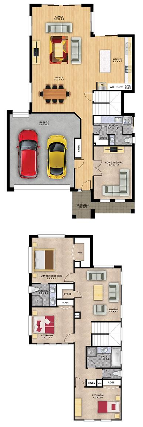 Ascot 3 (229) floor plan