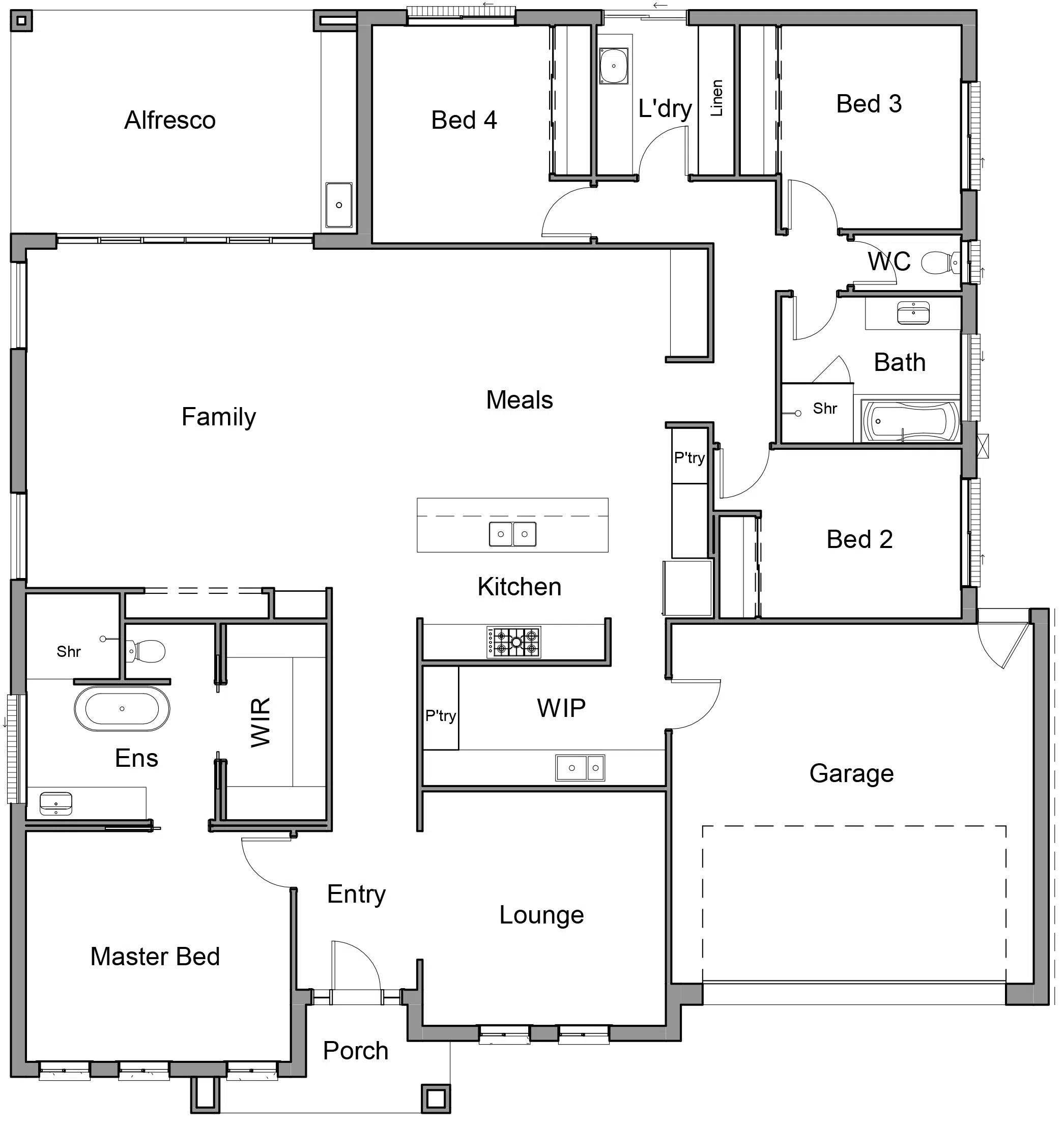 Bellagio 4 (287) floor plan