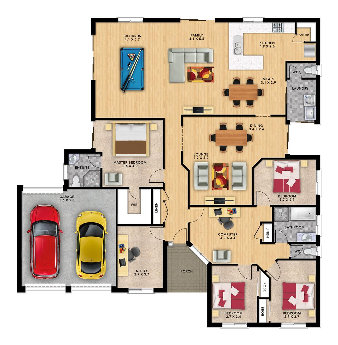 Brunswick 5 (226) floor plan