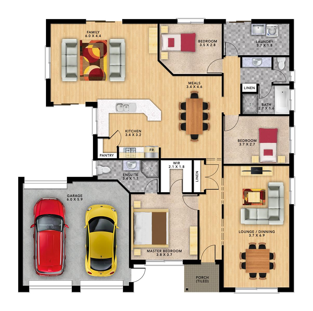 Cardiff 3 (167) floor plan