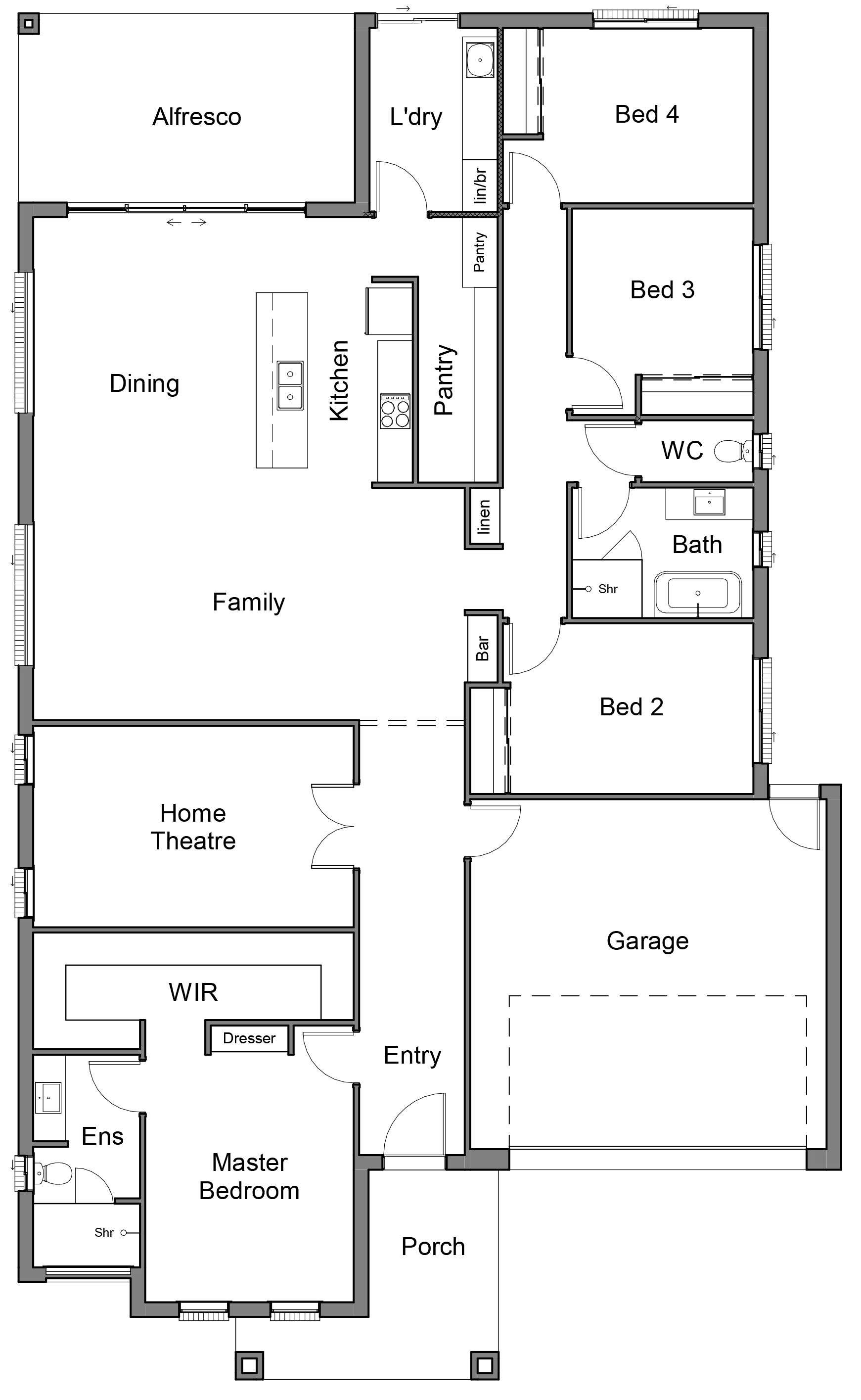 Carew 4 (286) floor plan