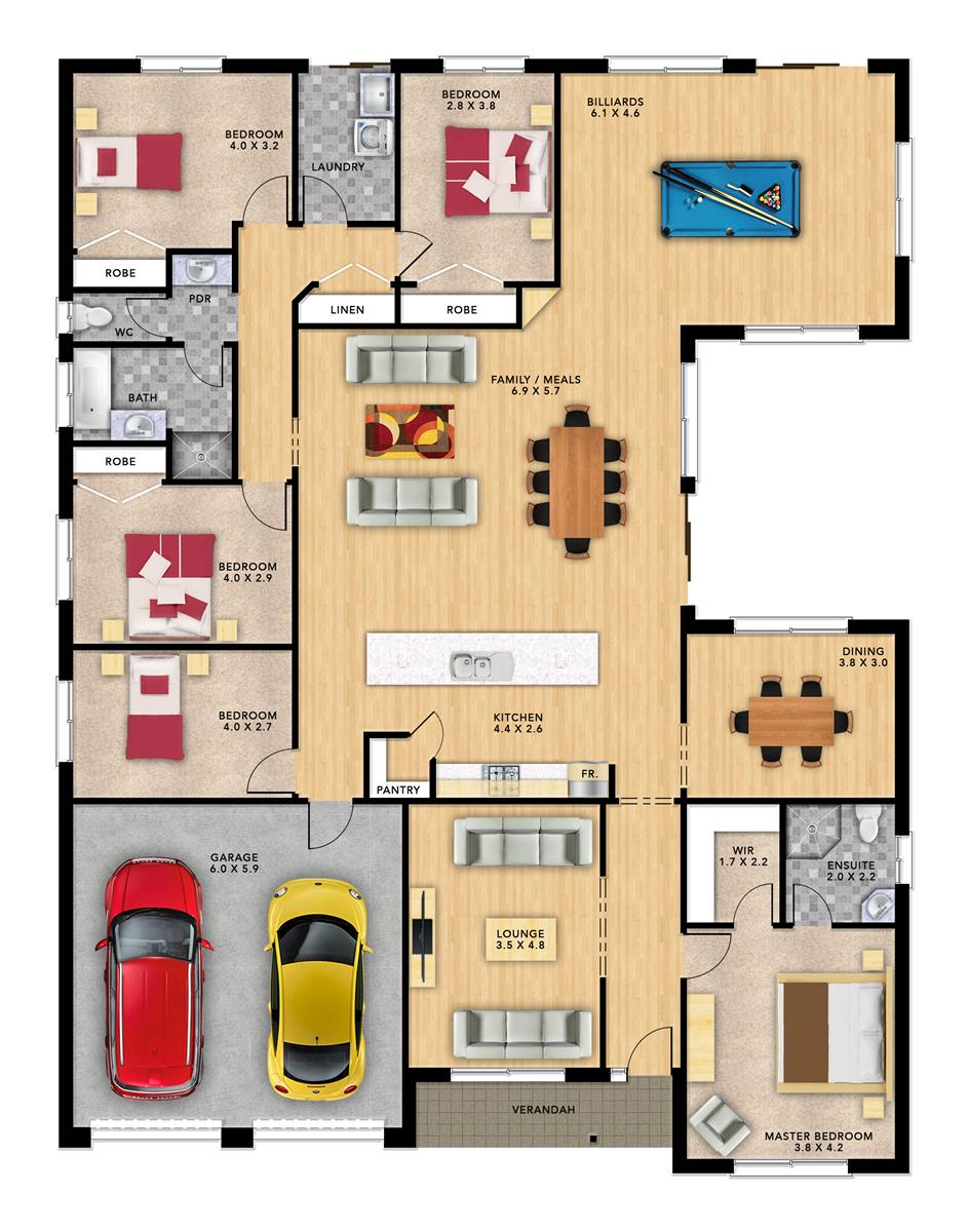 Countess 5 (246) floor plan