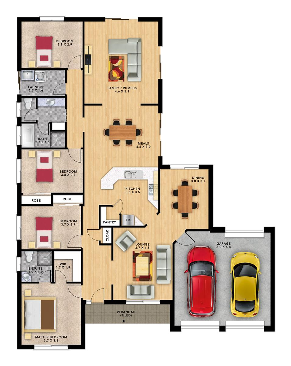 Doulton 4 (189) floor plan