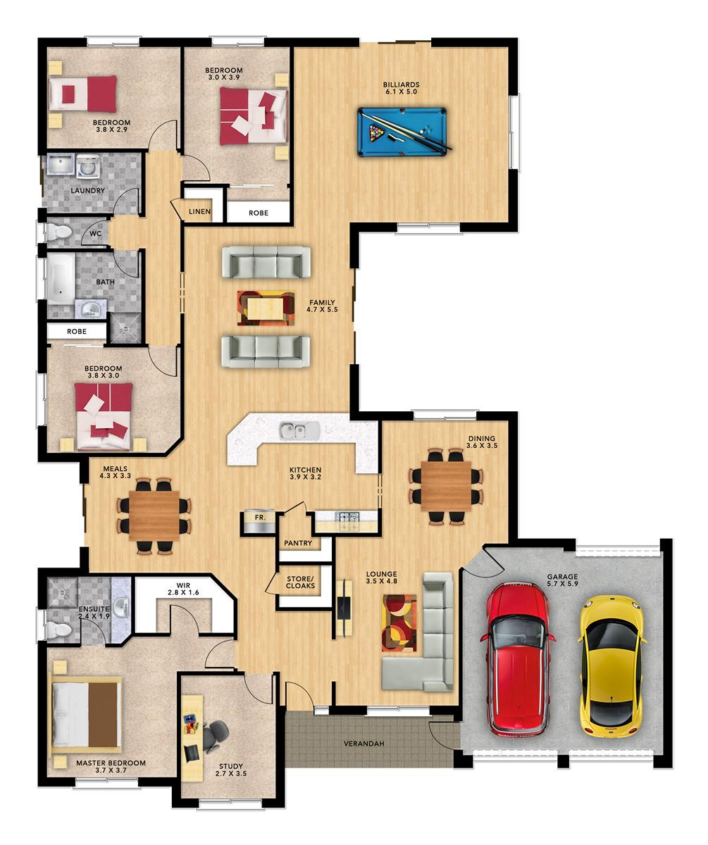 Fairbanks 5 (244) floor plan