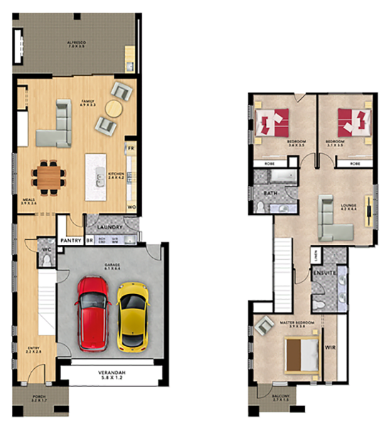 Flemington 3 (202) floor plan