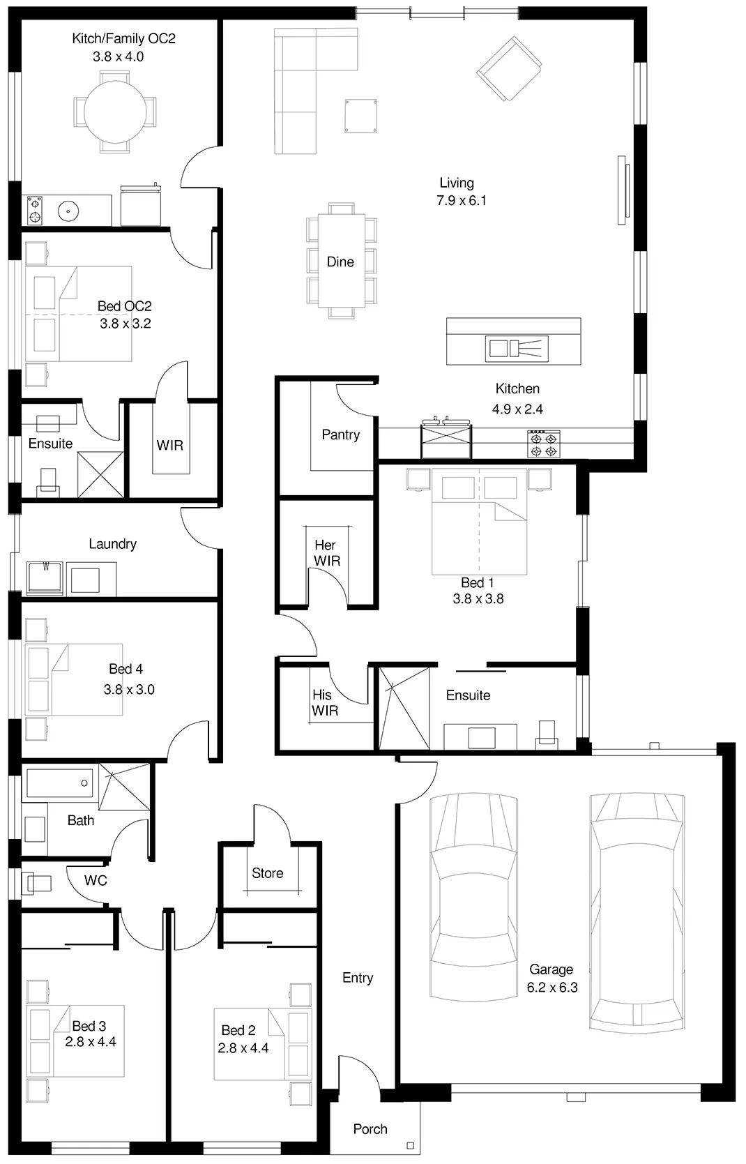 Halliday 5 (275) floor plan