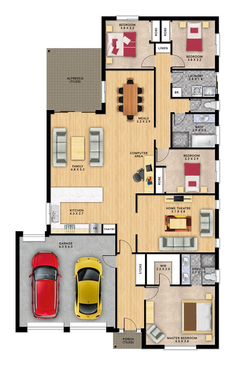 Hawkins 4 (189) floor plan