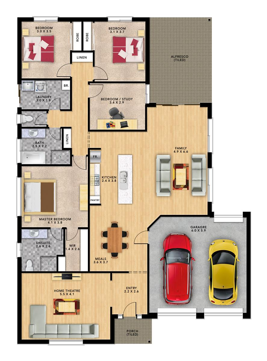 Jensen 4 (189) floor plan