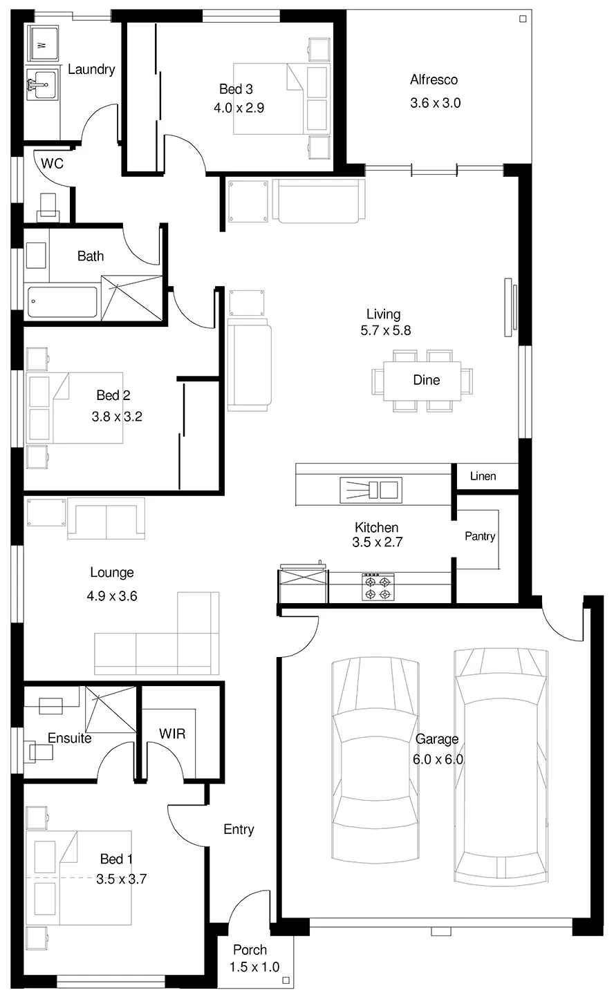 Julian 3 (199) floor plan