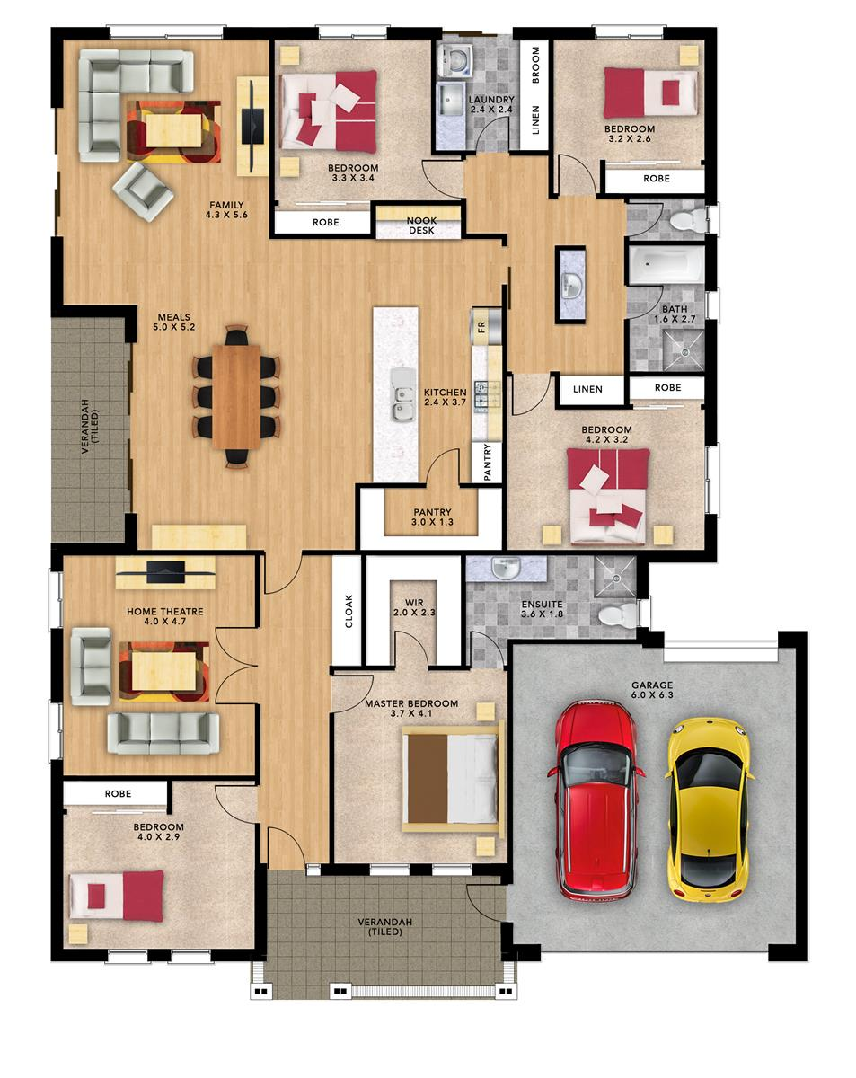 Kingsford 5 (229) floor plan