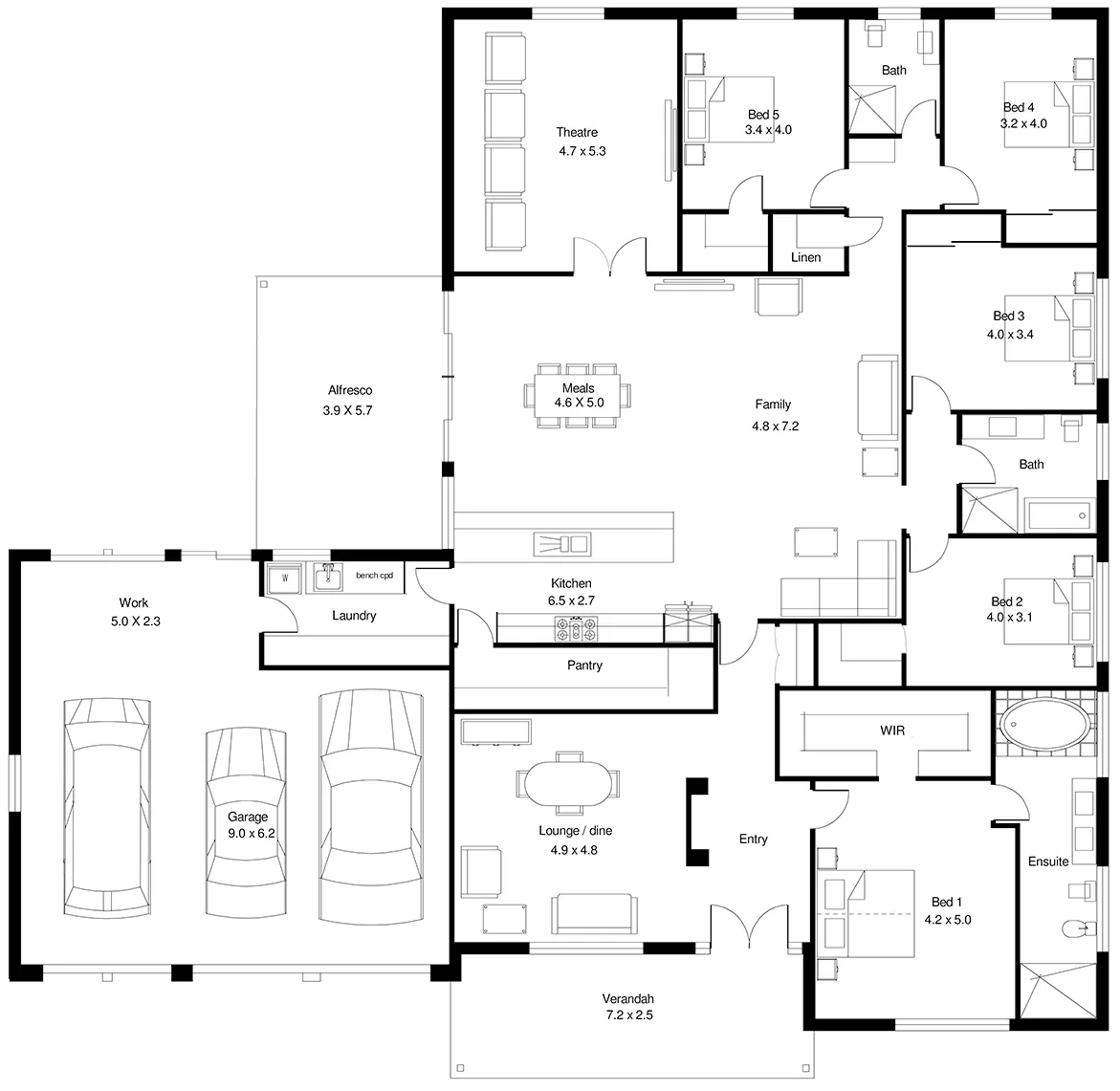 Lockleys 5 (416) floor plan
