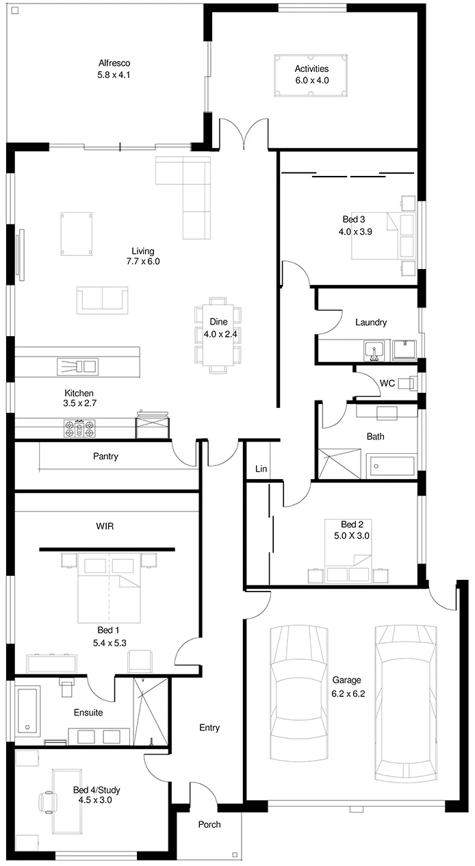 Malurus 4 (311) floor plan