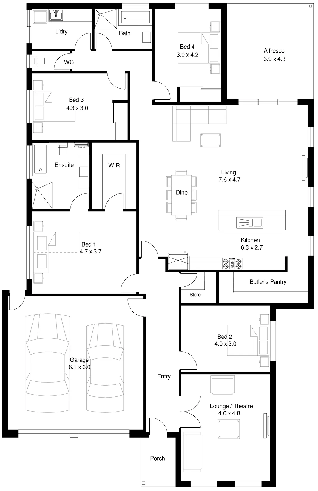Merriton 4 (264) floor plan