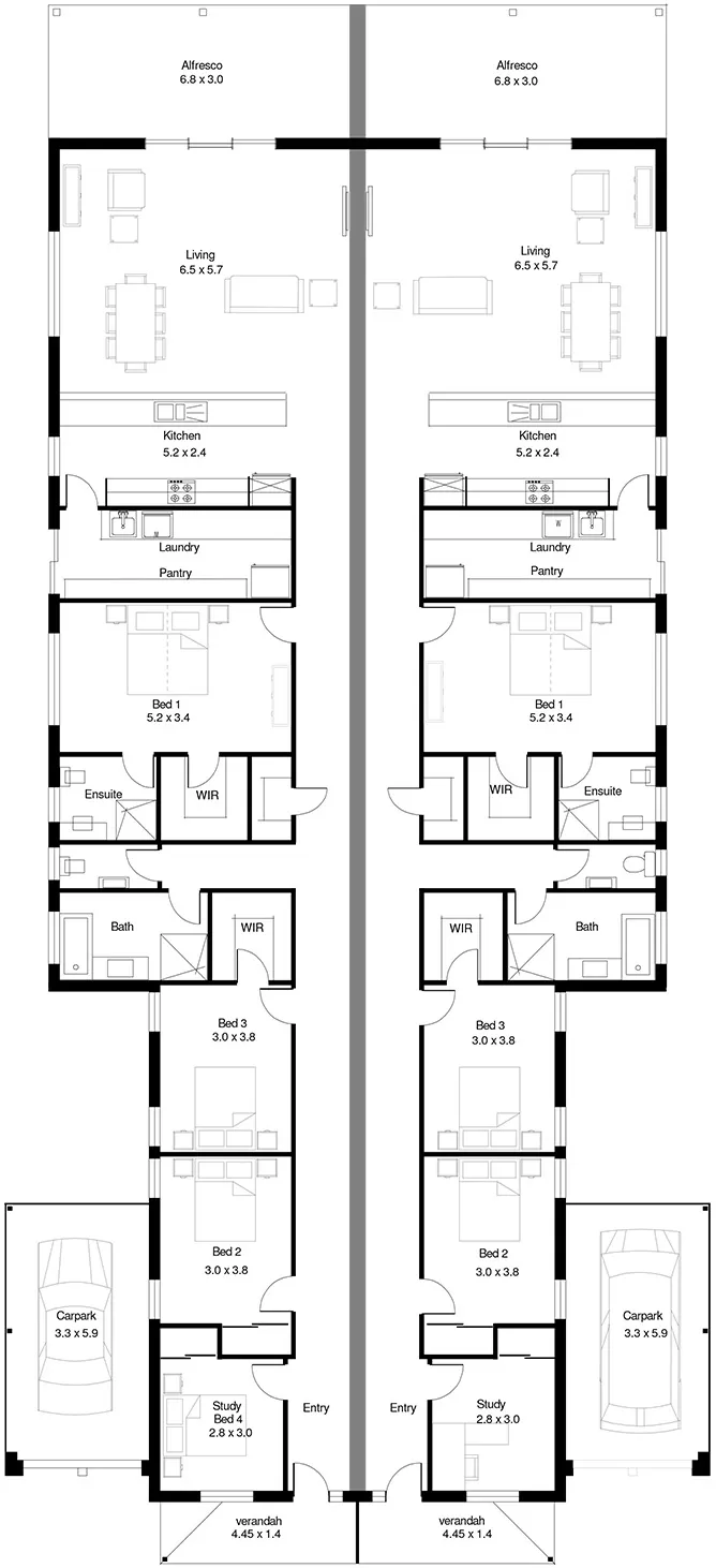 Oakland 4 (239) floor plan