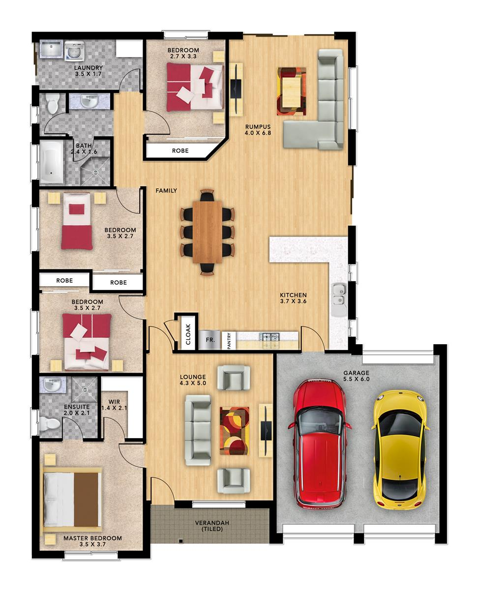 Portsea 4 (169) floor plan