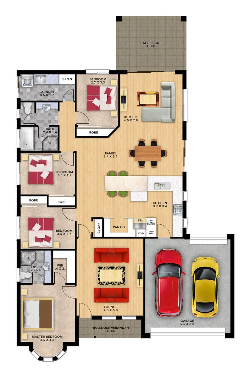 Portsea 4 (171) floor plan