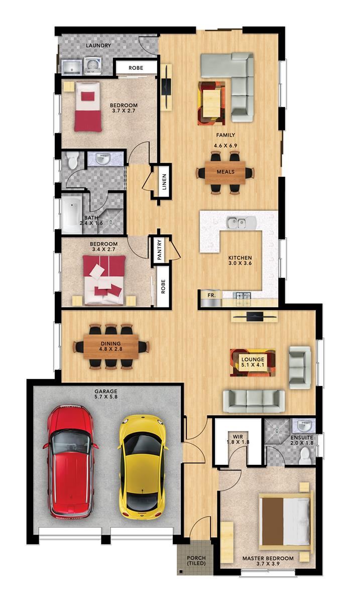 Sapphire 3 (204) floor plan