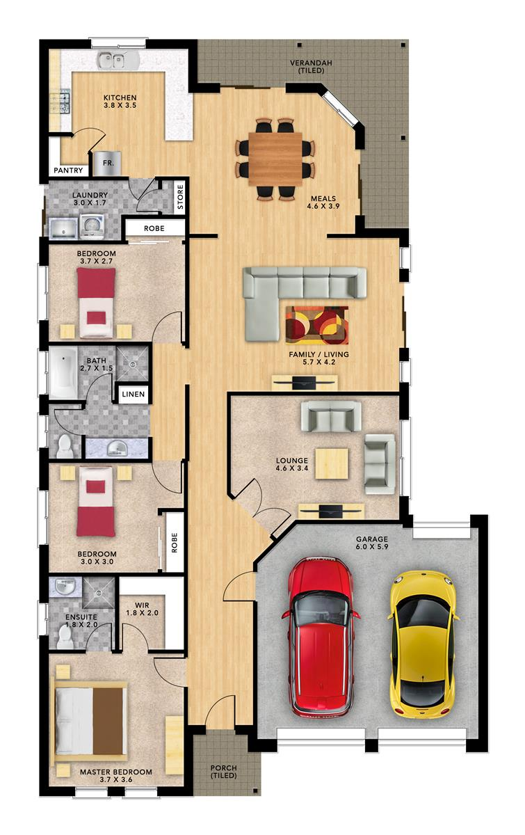 Seaview 3 (217) floor plan