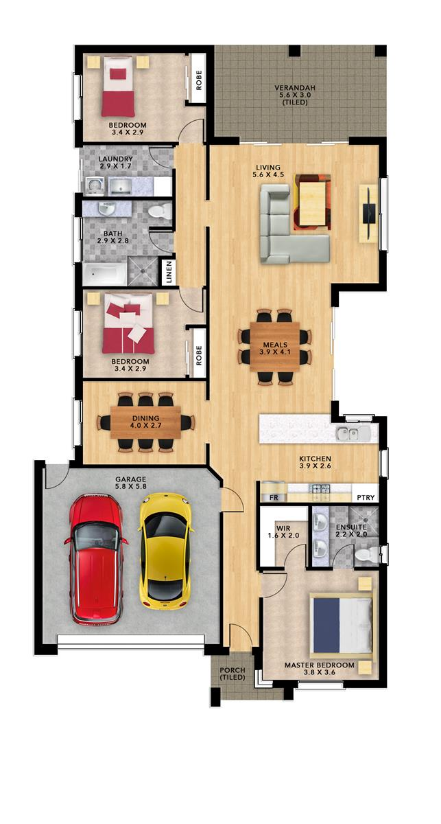 Tuscana 3 (212) floor plan