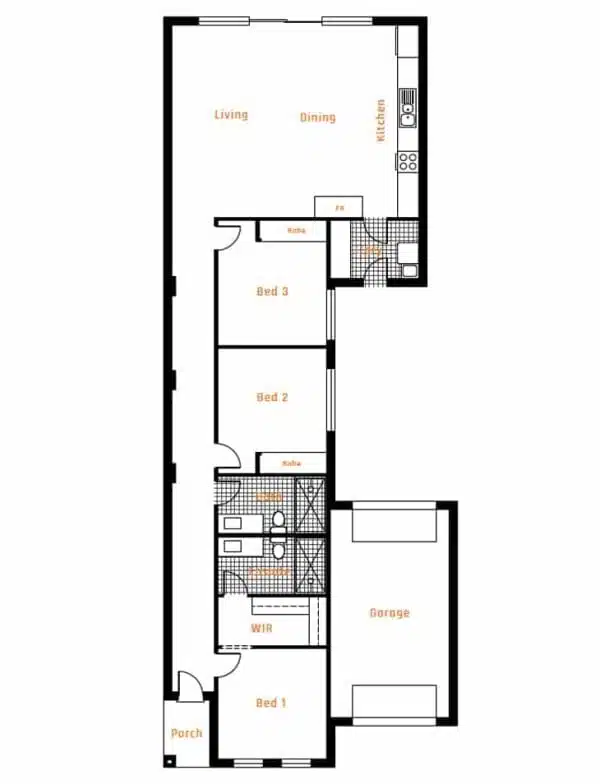 Floor plan - HPG Casa 151