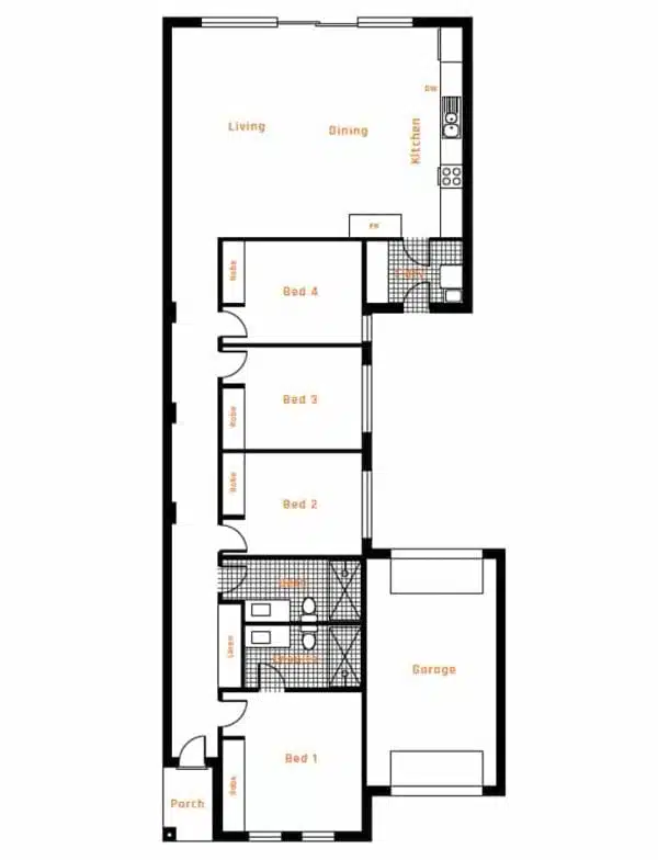 Casa 162 floor plan