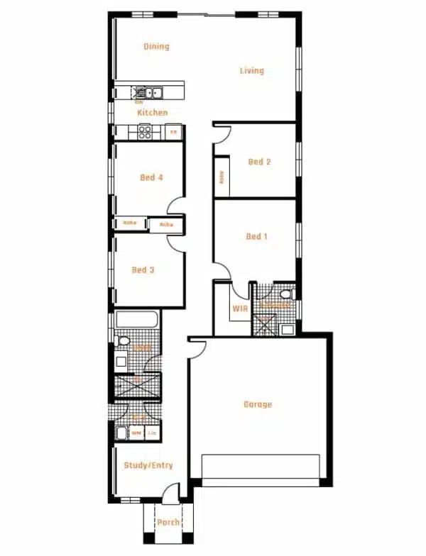 Jasper 165 floor plan