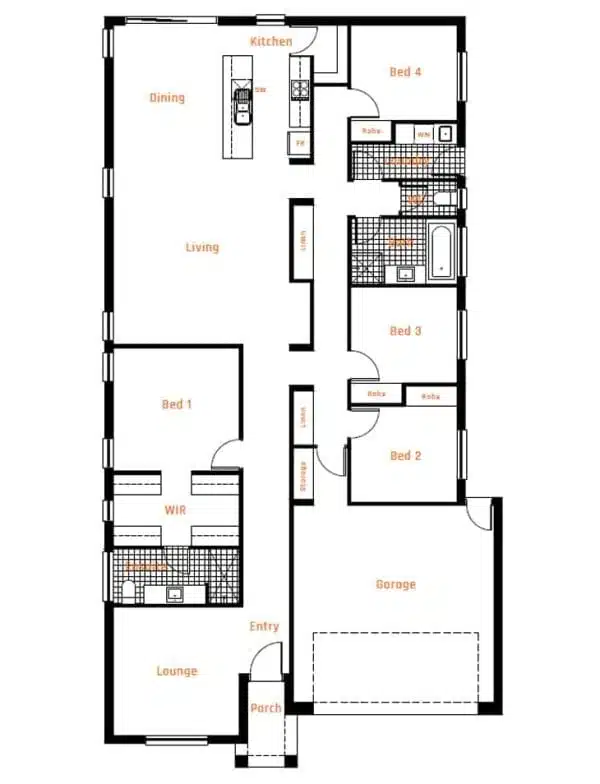 Jensen 227 floor plan