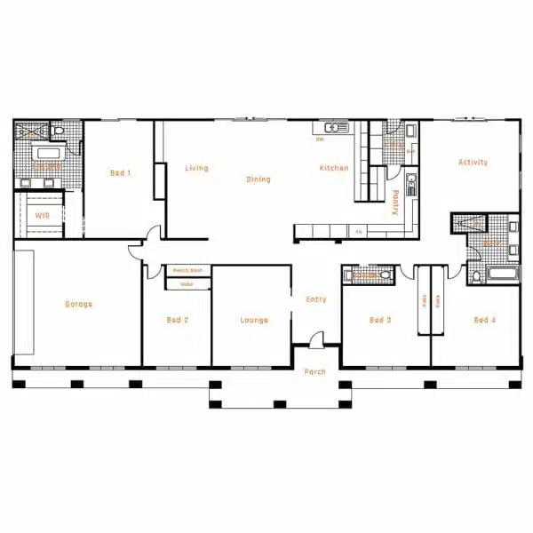 Floor plan - HPG Lewiston 357