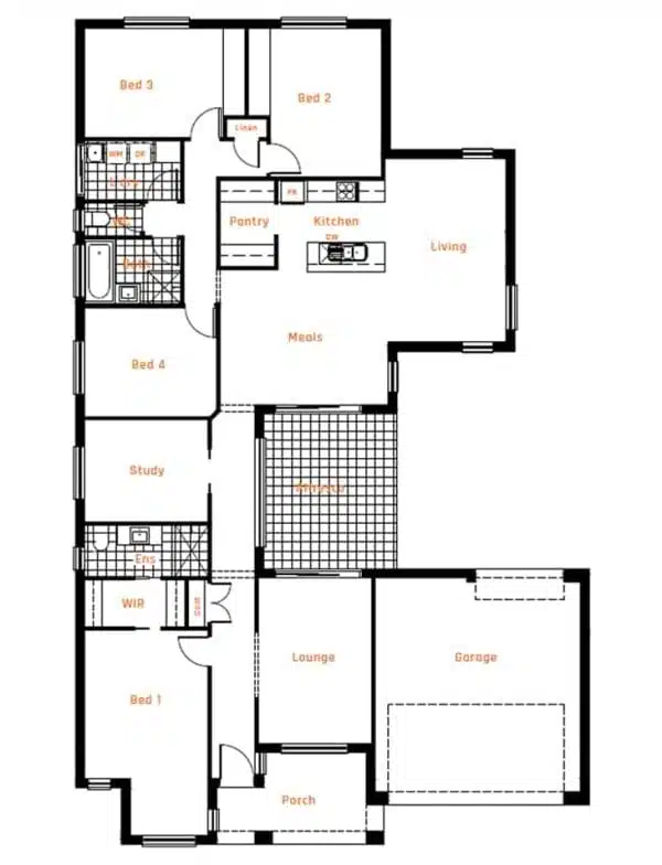 Seaview 248 floor plan
