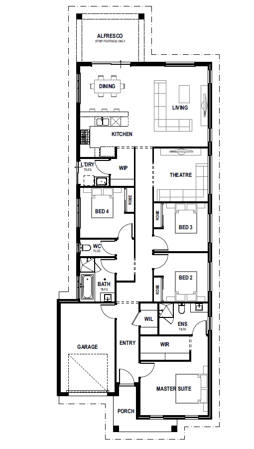 Energy floor plan