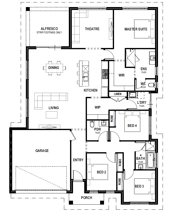 Main Character floor plan