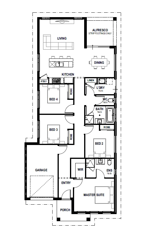 Roomie floor plan