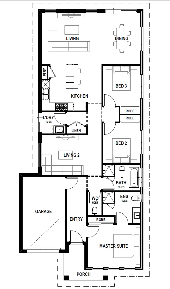 Snack floor plan