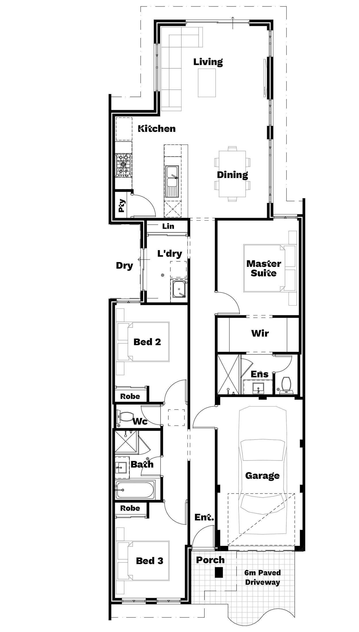 Chateaux floor plan