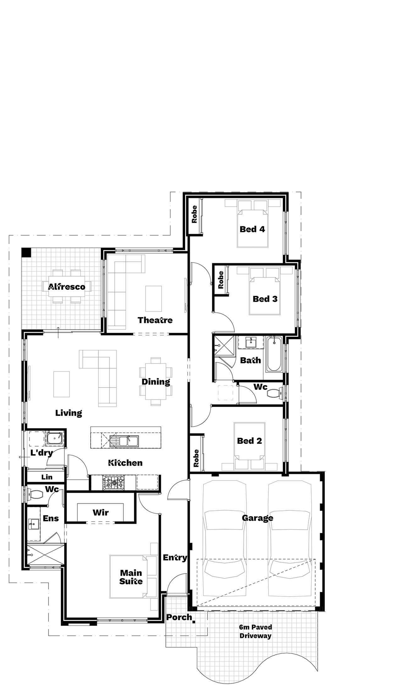 Chunky floor plan