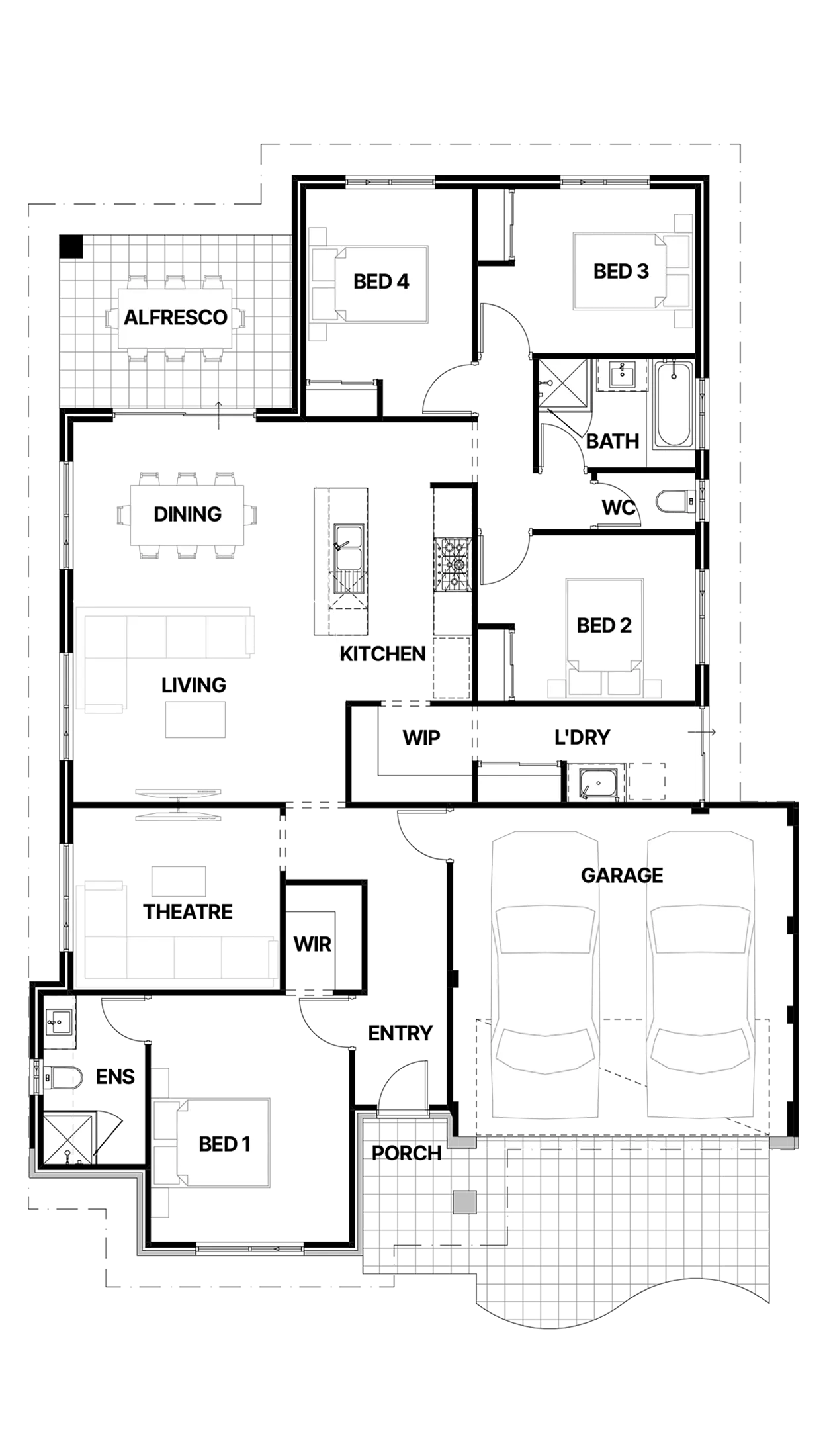 Daydream floor plan