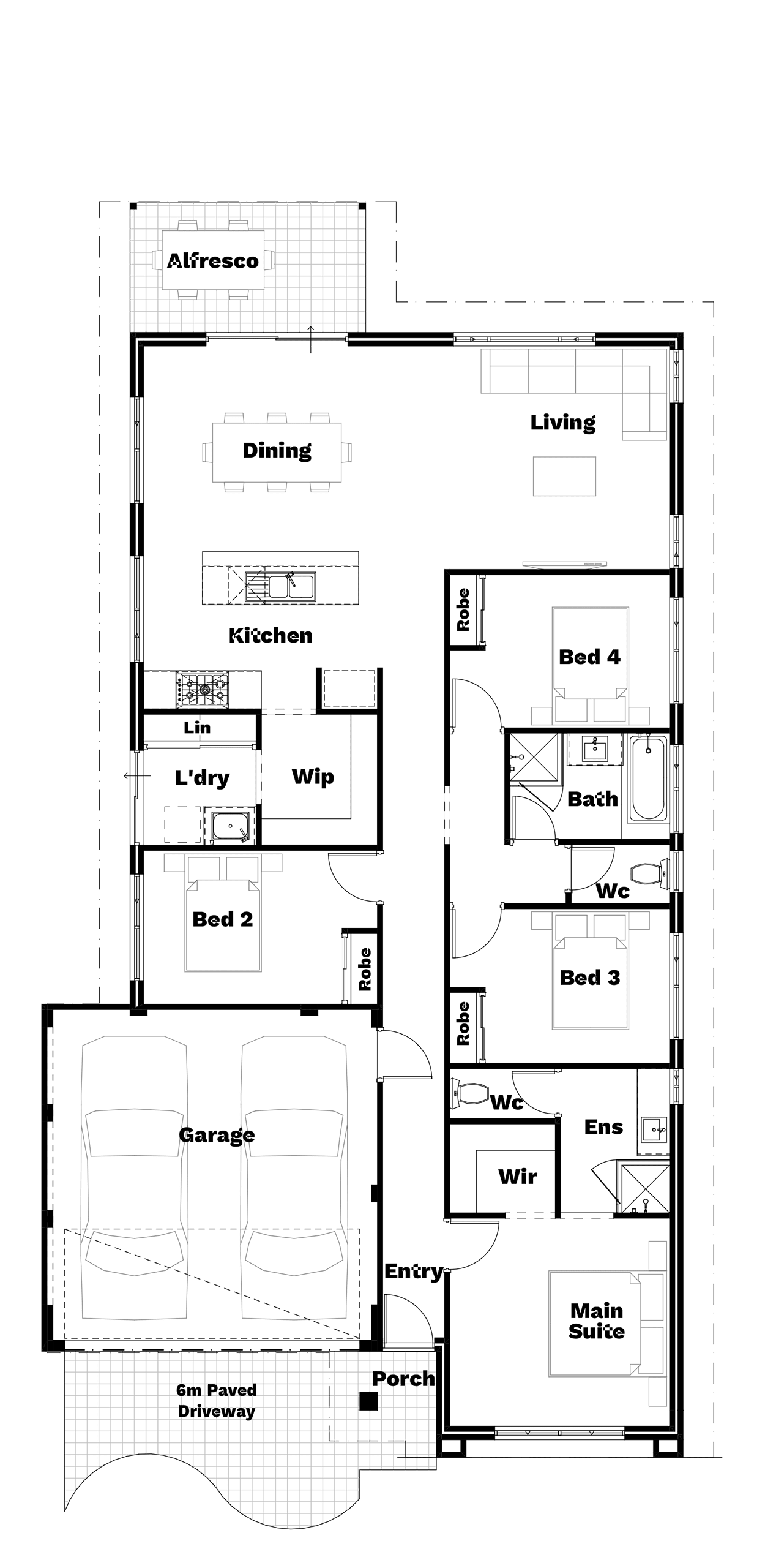 Glow Up floor plan