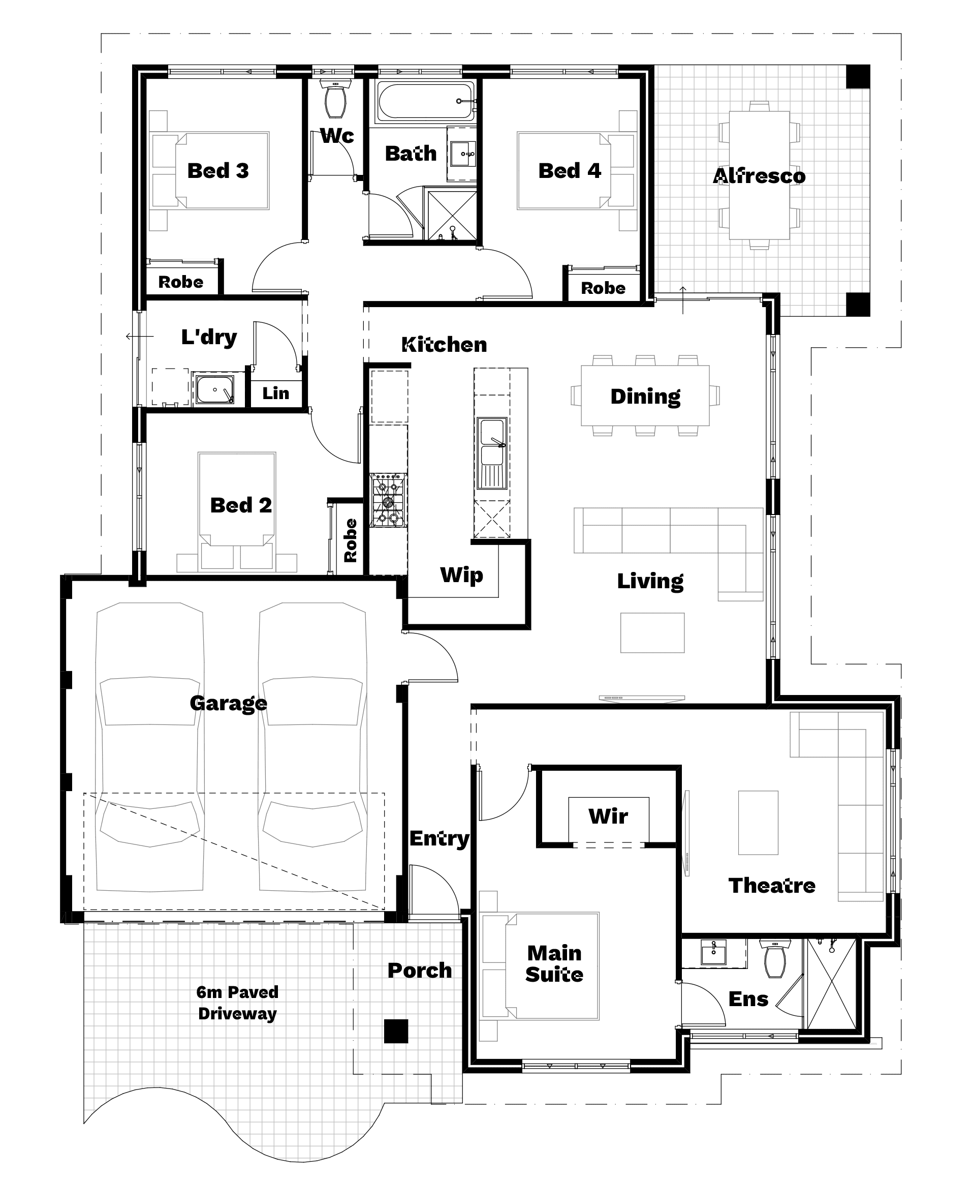 Illusive floor plan
