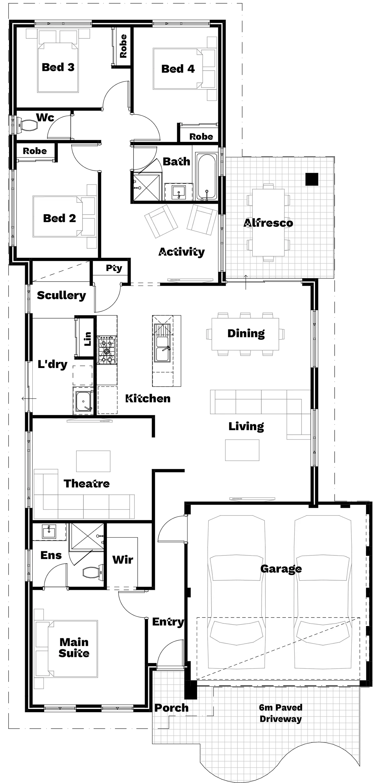 Reveal floor plan